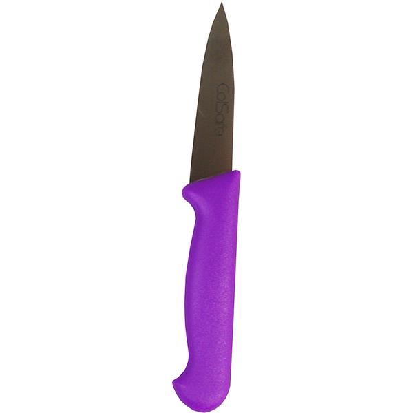 COLSAFE PARING KNIFE 3in 8cm PURPLE