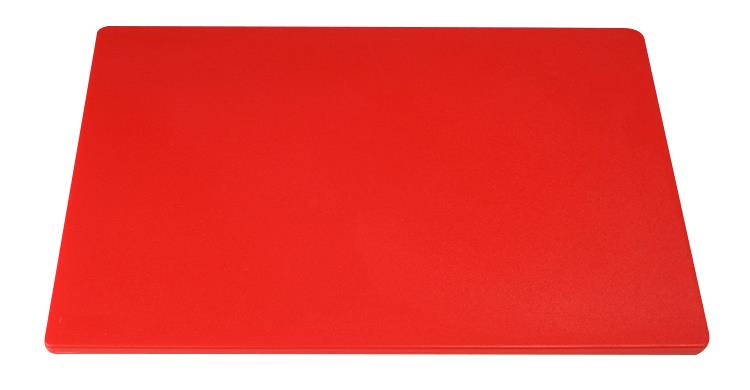 CHOPPING BOARD 14in X 10in X 0.5in RED