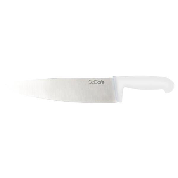 COLSAFE COOKS KNIFE 9.5in 24cm WHITE