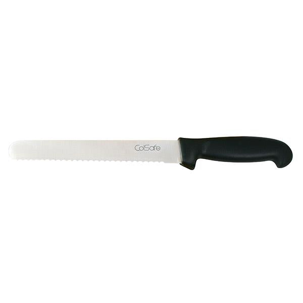 COLSAFE BREAD KNIFE 8in 20cm BLACK
