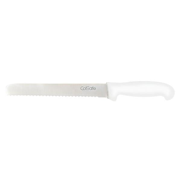 COLSAFE BREAD KNIFE 8in 20cm WHITE