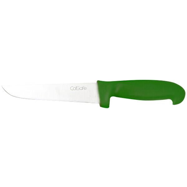 COLSAFE COOKS KNIFE 6.5in 16.5cm GREEN