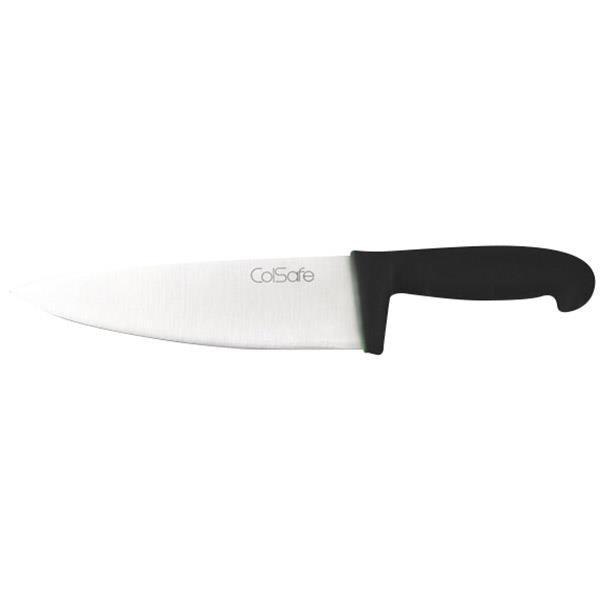 COLSAFE COOKS KNIFE 8.5in 20cm BLACK