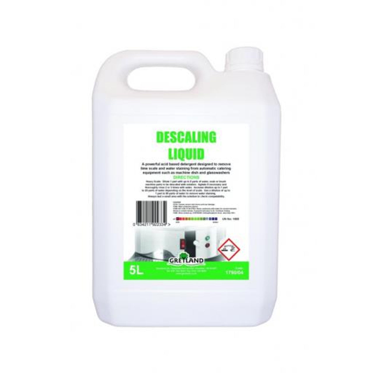 5ltr Greylands Descaling Liquid