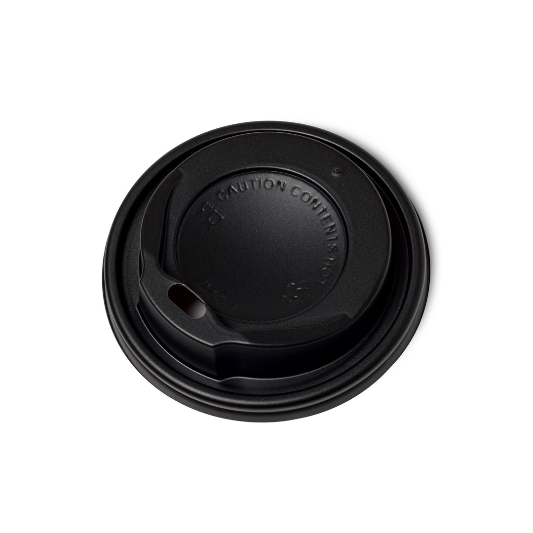 Sip Through PS Domed Lids (113ml/4oz) Black