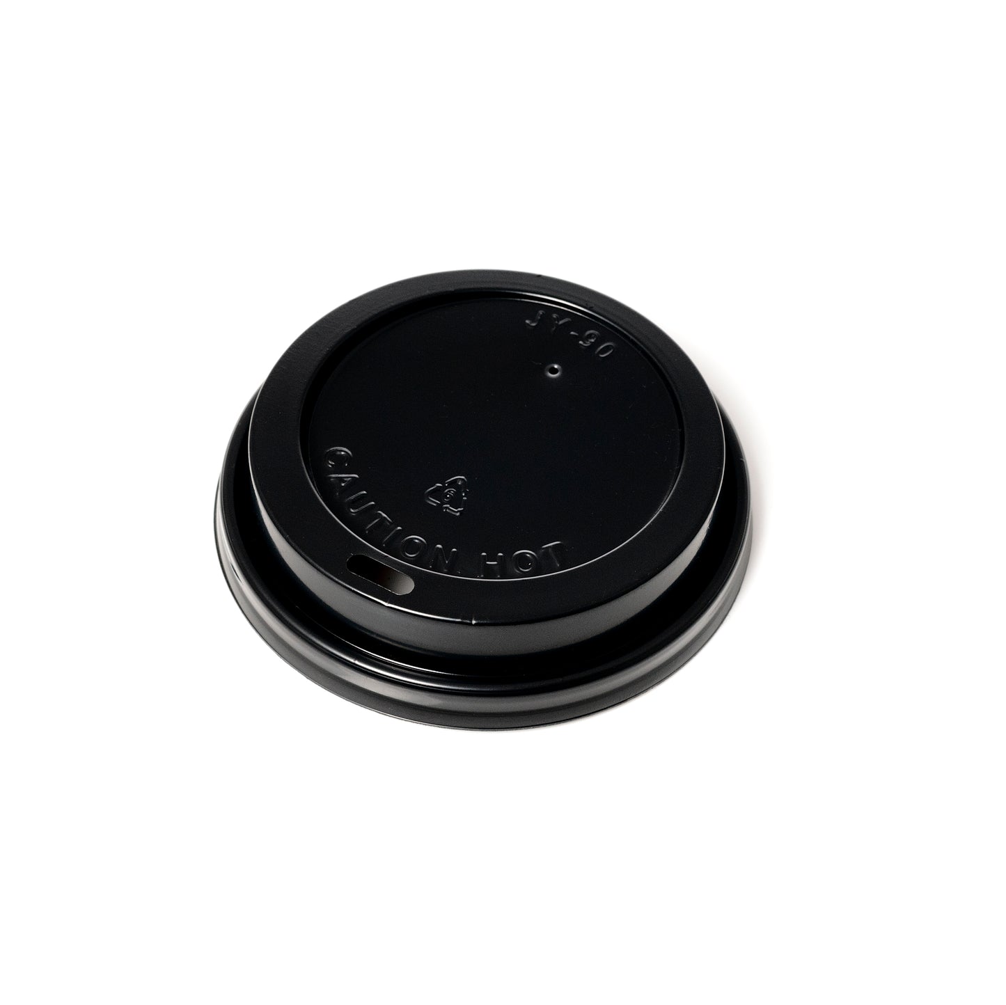 Sip Through PS Domed Lids (340ml/12oz)(453ml/16oz) Black