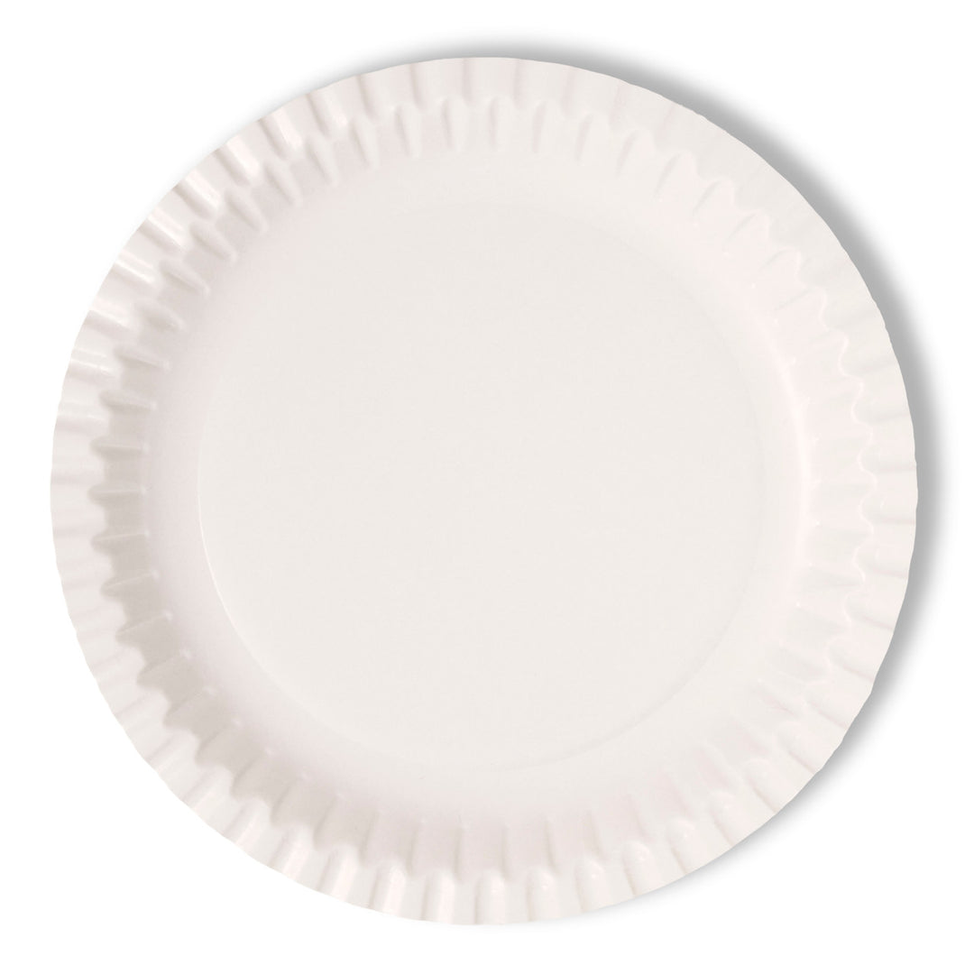 Paper Plate (178mm/7") Round White