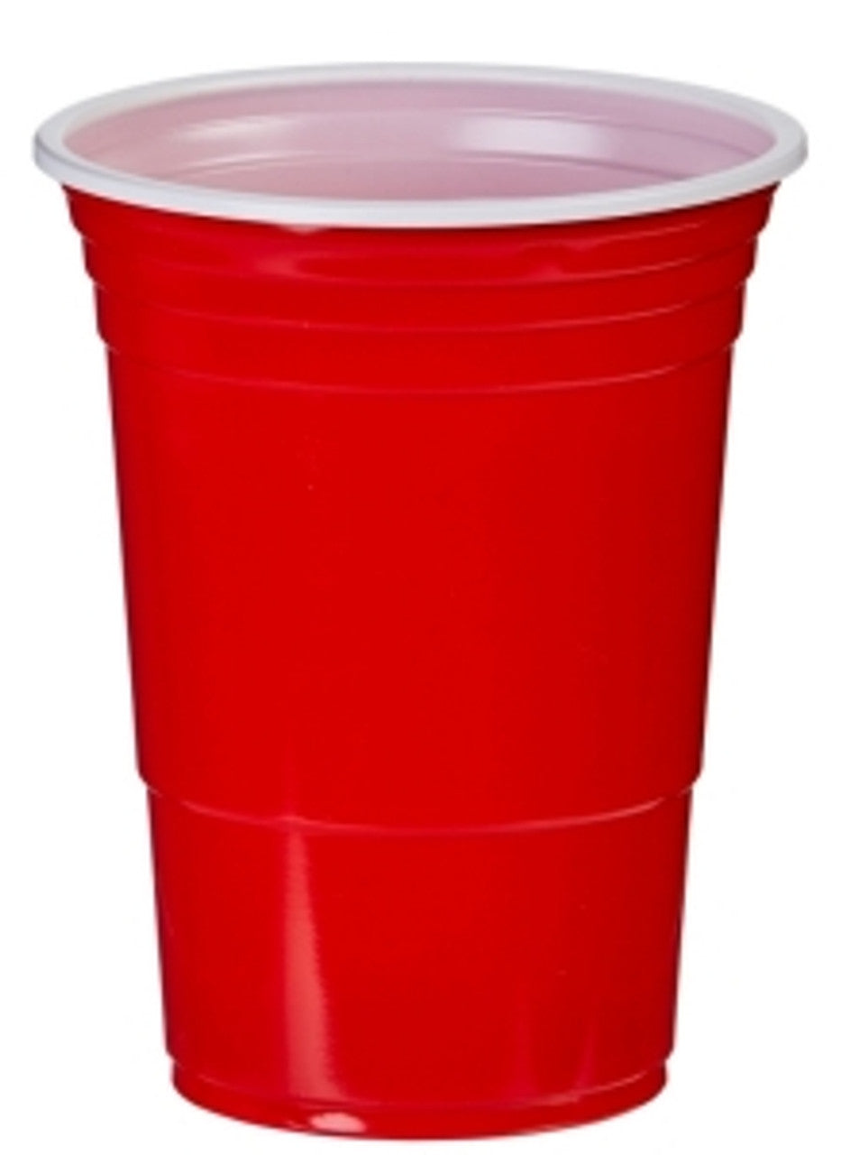 American Party Cup PS (340ml/12oz) Red
