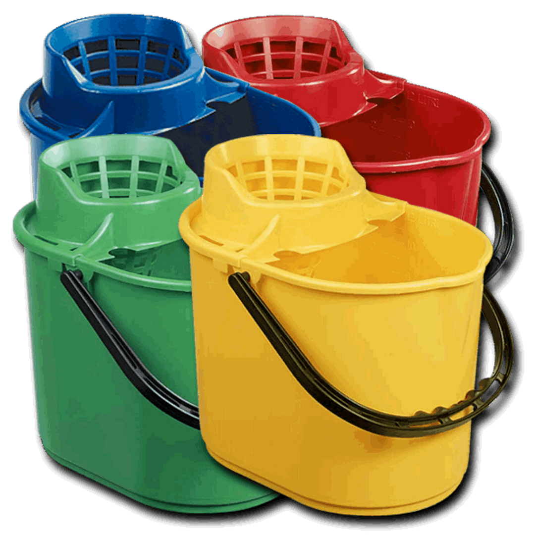 Deluxe 12Ltr Mop Bucket Yellow