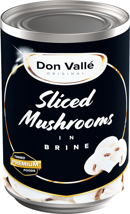 Sliced Mushrooms in Brine 2.3kg