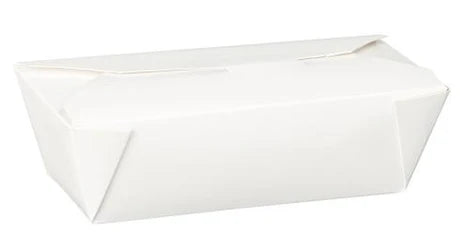 No.6a Snack Box (185/155x90/66x55mm-739ml/26oz) White