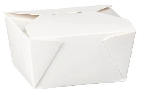 No.1 Snack Box (130/112x106/90x65mm-750ml/26oz) White