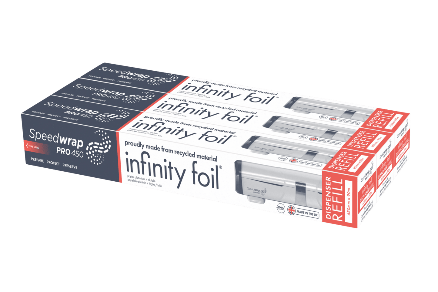 PROWRAP Professional Speedwrap 450 Aluminium Foil Roll Refill