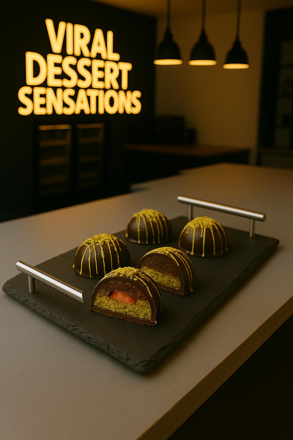 Viral Dubai Chocolate Bombs