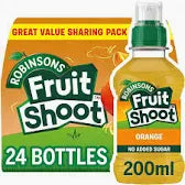 FRUIT SHOOT ORANGE X 200ML