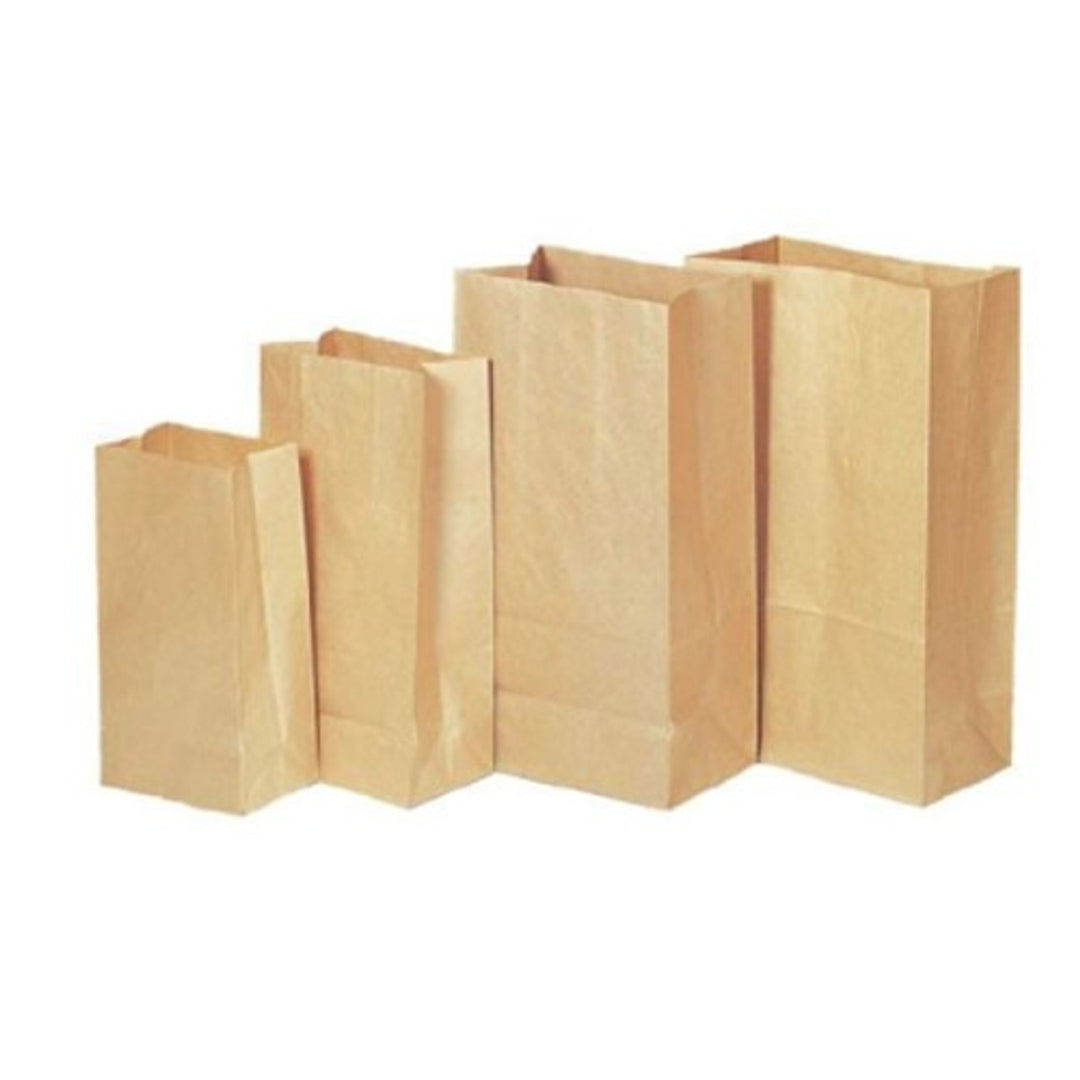 Brown Kraft 80gsm Grab Bag (250x160x400mm/9.8x6x16") Medium