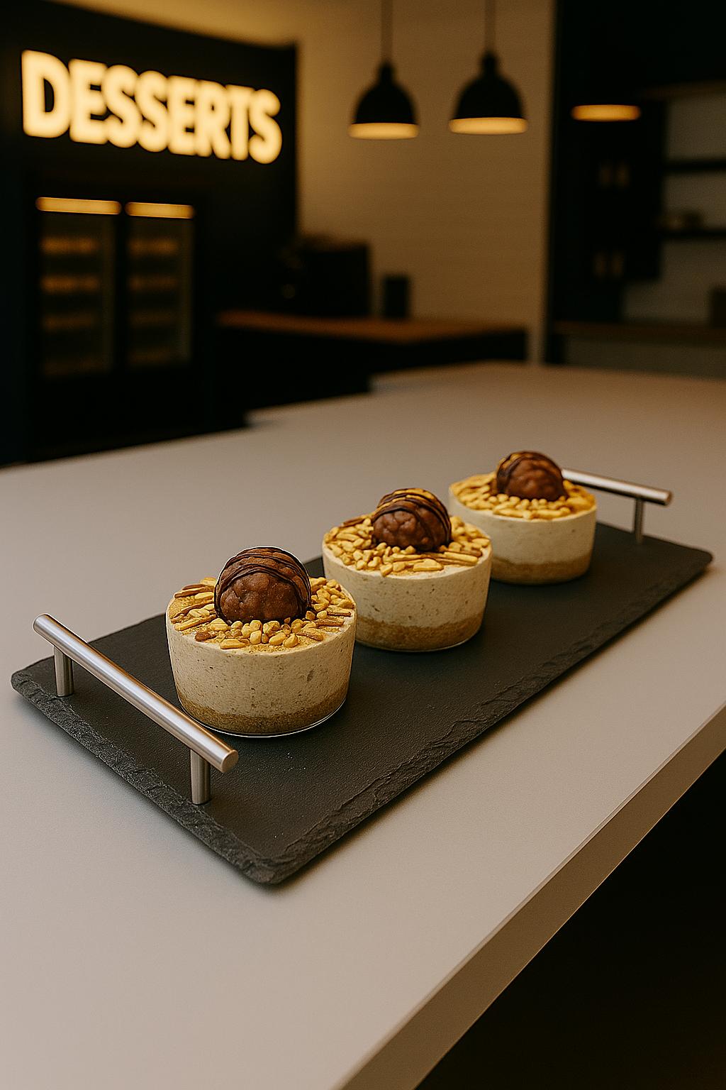 Hazelnut Mini Cheesecakes