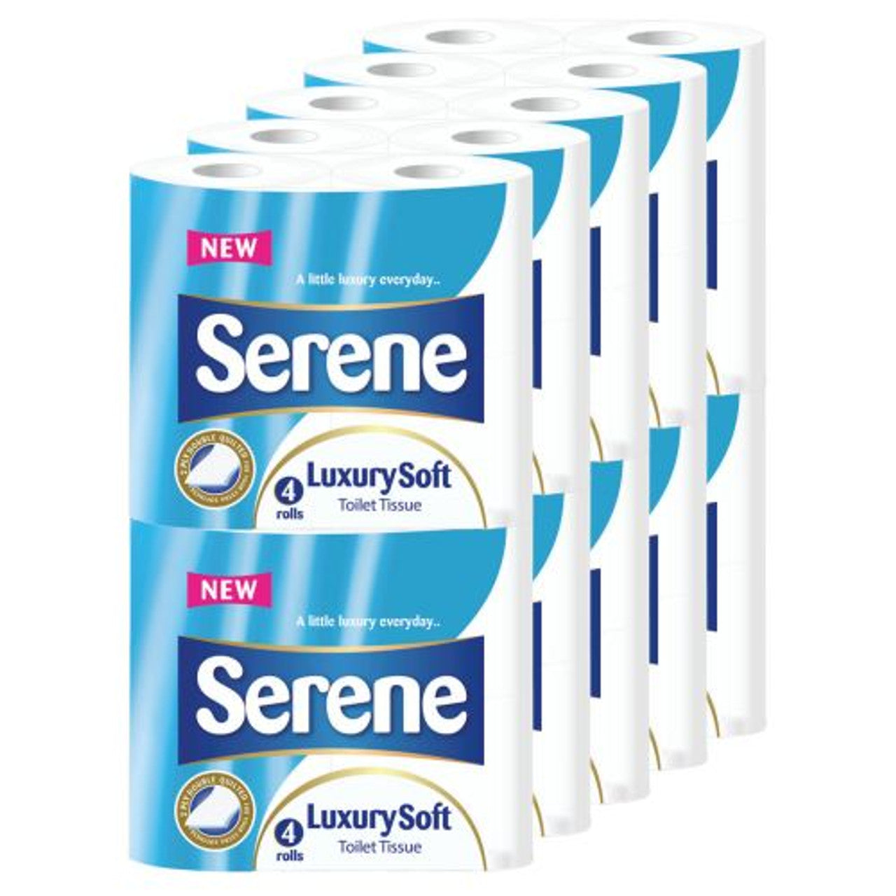 Serene Toilet Rolls Luxury Soft 2ply