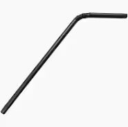8.25mm x6mm Paper Black Bendy Straws