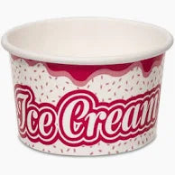 Ice Cream Cup Paper 8oz Printed