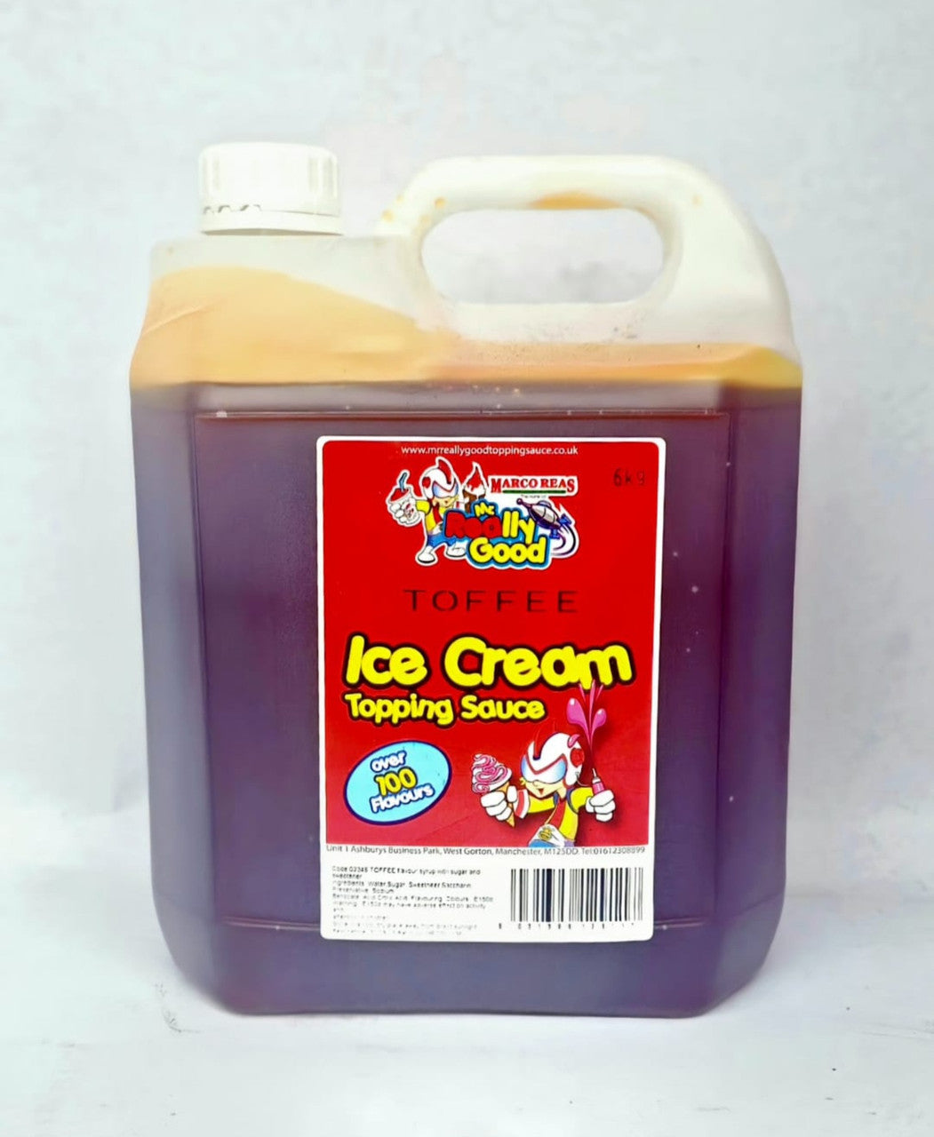 Toffee Large Topping Sauce