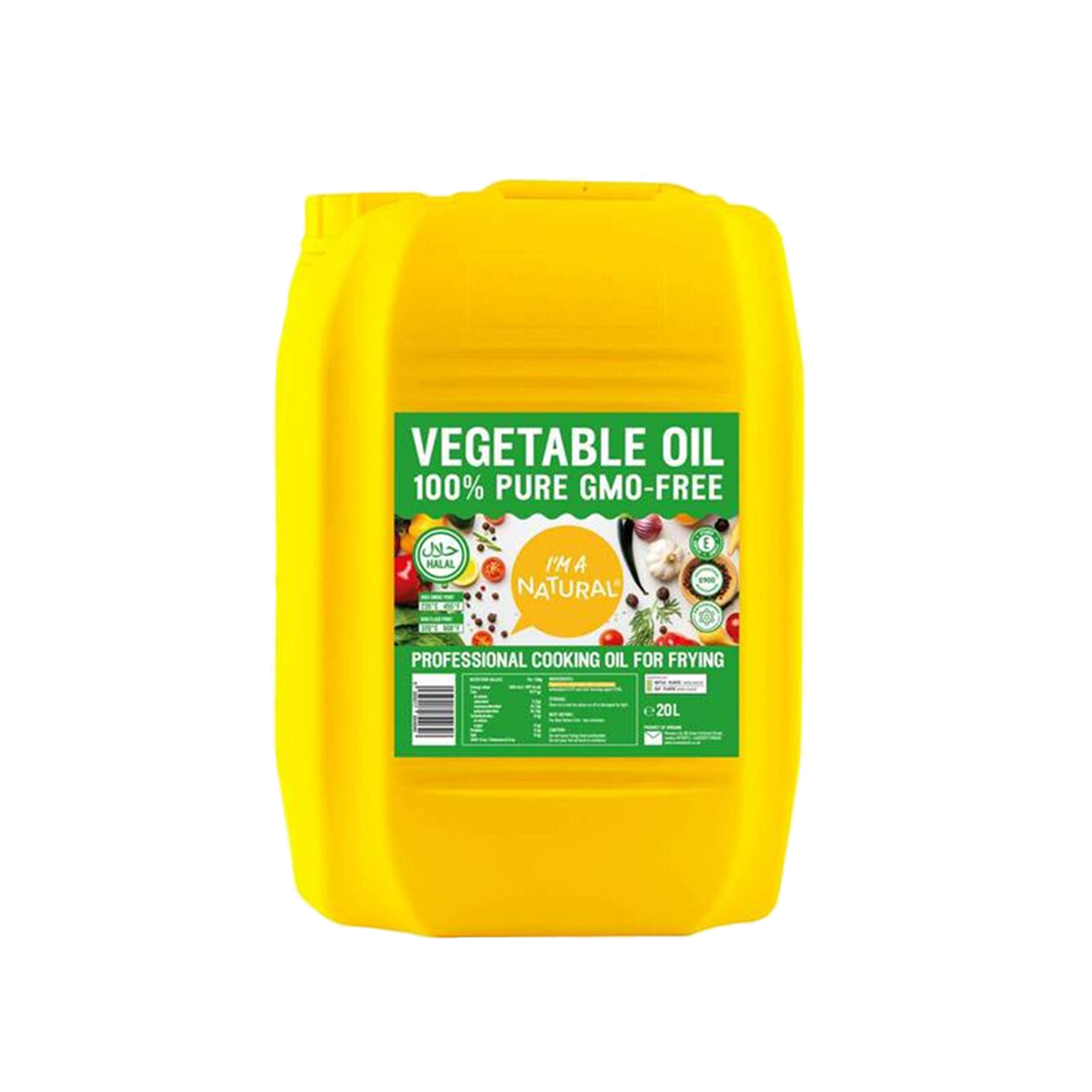 I'm A Natural Vegetable Oil 20Ltr