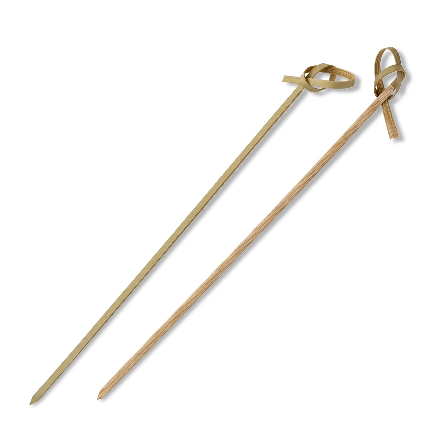 Bamboo Skewer Round Knot Looped (150mm/5.9") S/Point