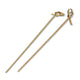Bamboo Skewer Round Knot Looped (150mm/5.9") S/Point