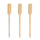 Bamboo Skewer Paddle Shaped (90mm/3.5") S/Point