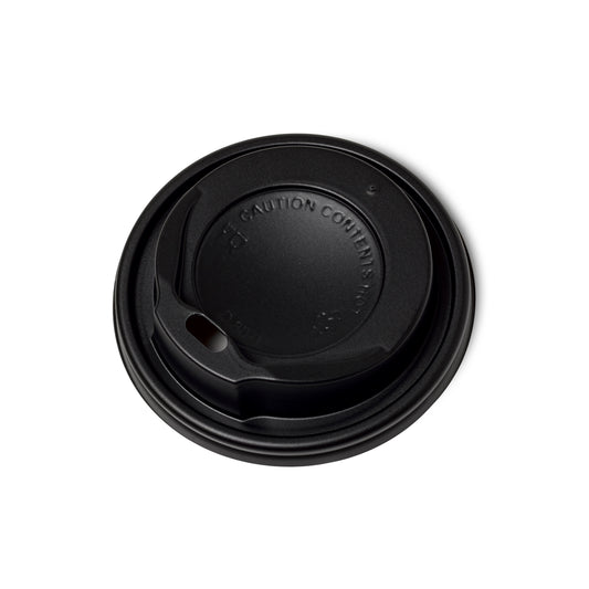 Sip Through PS Domed Lids (113ml/4oz) Black