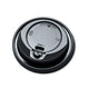 Lift-Lock PS Domed Lids (340ml/12oz)(453ml/16oz) Black