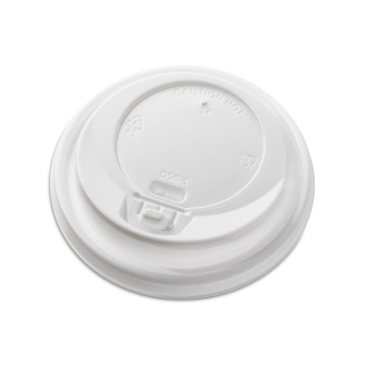 Lift-Lock PS Domed Lids (340ml/12oz)(453ml/16oz) White