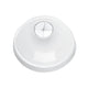Clear Dome Lid with Cross Hole for Smoothie Cup RPET (78mm)