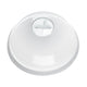 Clear Dome Lid with Cross Hole for Smoothie Cup RPET (98mm)