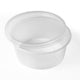Microwave Container Round PP (342ml/12oz) Clear