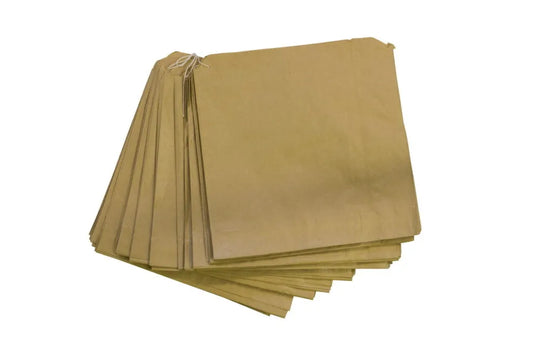 10" x 12" Kraft Strung Bags