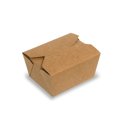 No.1 Snack Box (130/112x106/90x65mm-750ml/26oz) Brown