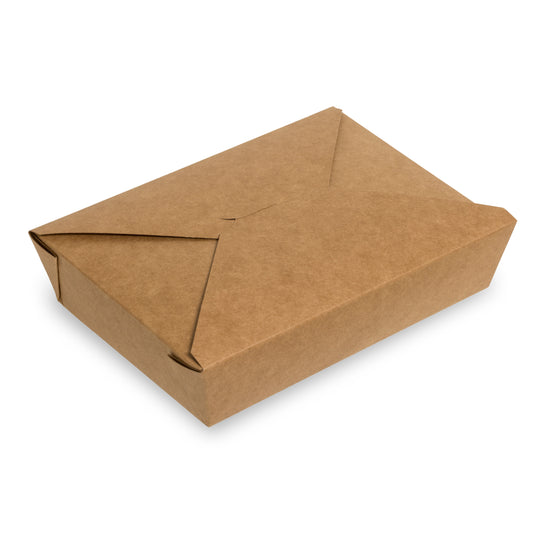 No.2 Snack Box (218/196x161/140x47mm-1450ml/51oz) Brown