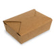 No.3 Snack Box (214/196x161/140x65mm-2000ml/70oz) Brown