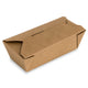 No.6a Snack Box (185/155x90/66x55mm-739ml/26oz) Brown