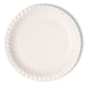 Paper Plate (178mm/7") Round White