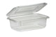 1250cc Rectangular Hinged Lid Salad Container