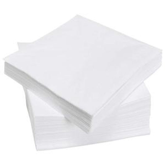 33cm White Napkin 2 Ply