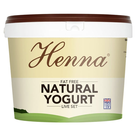 Henna Yoghurt V.Low Fat Bucket X 10kg