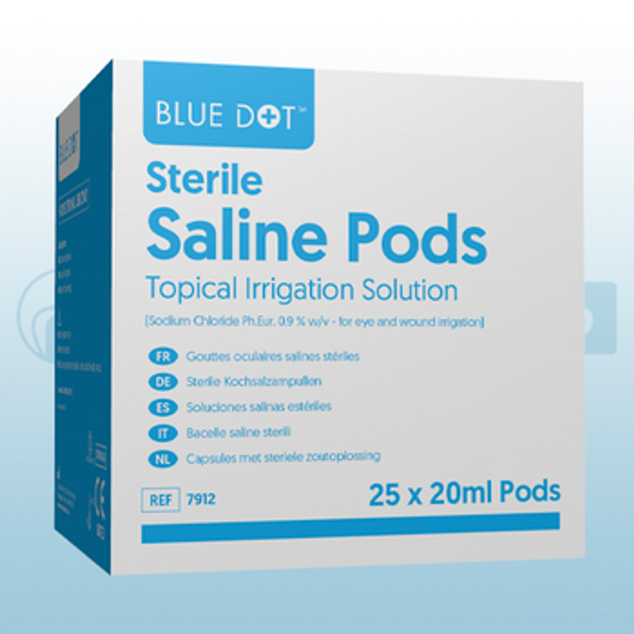 20ml Blue Dot Eye Wash Pods