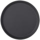 16" Round Black Non Slip Tray