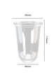 500ML Bubble tea 90mm U Shape Chubby PP CUPS