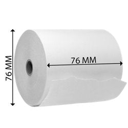 Thermal till roll 76 x 76mm 2Ply