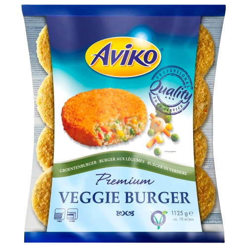 Aviko Vegetable Burgers 113grm
