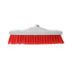 30cm Colour Coded Soft Broom Red